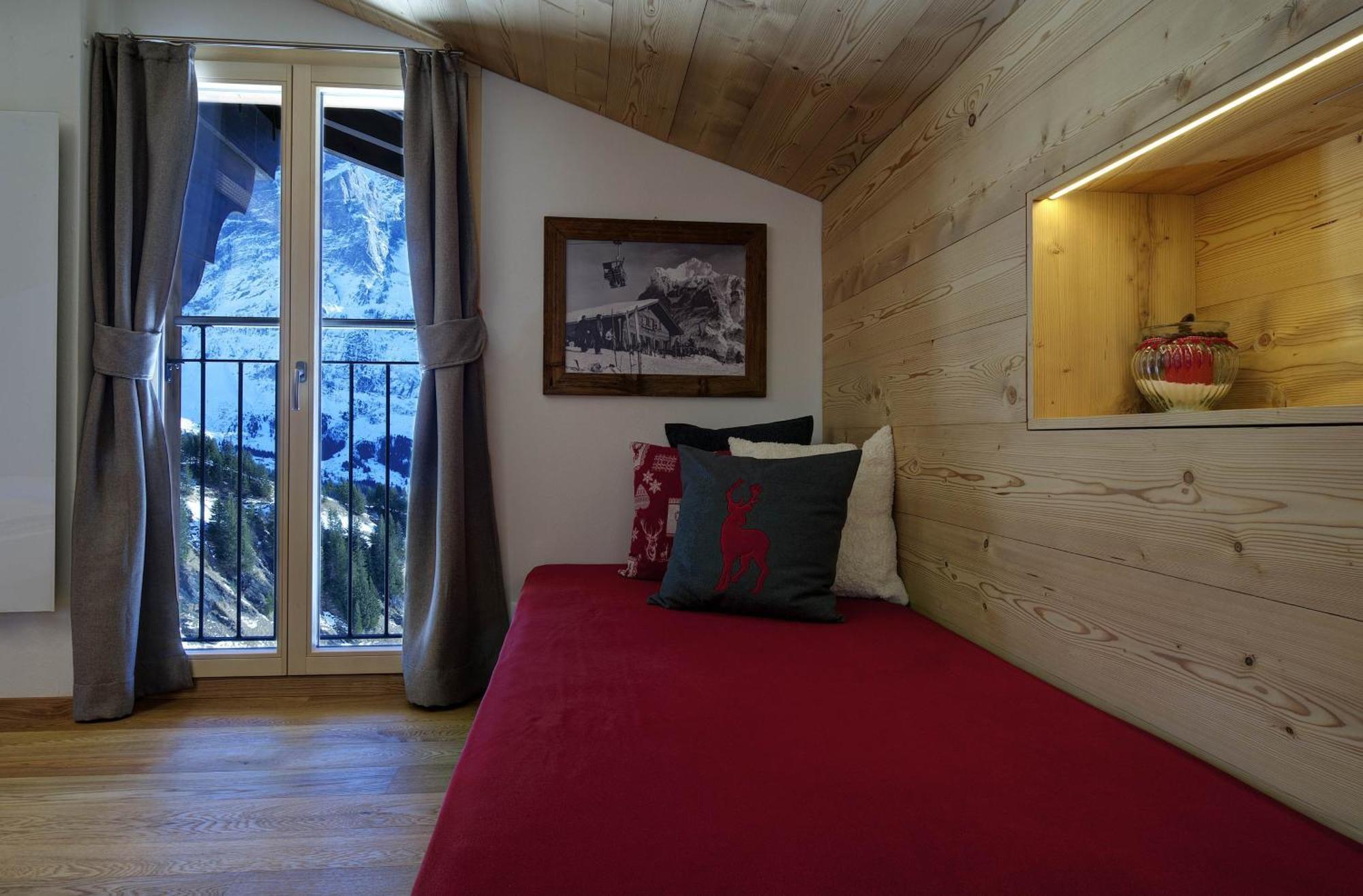 Alpinhotel Bort Grindelwald Oda fotoğraf